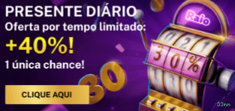 Conta 33nn sincronizada site e app